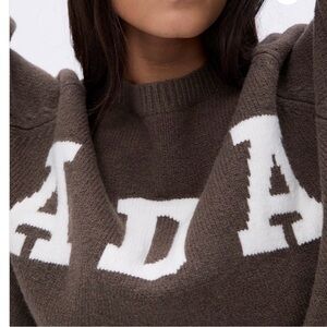 Adanola Ada Oversized Knit Sweater in Dark Cocoa